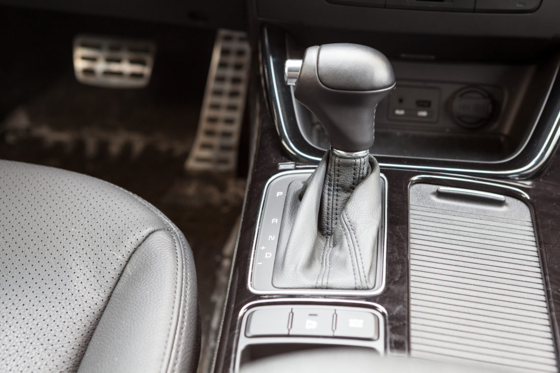 Gearshift lever of automatic gearbox